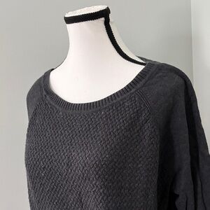 Sonoma Women's Charcoal Crew Neck Sweater